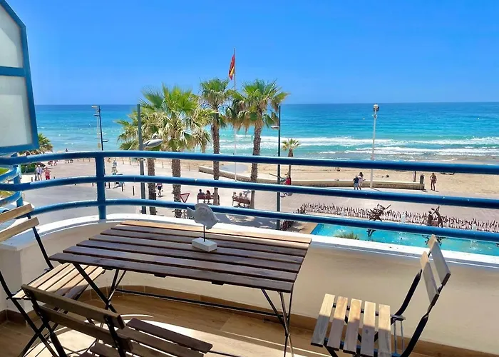 Apartment Con Bonitas Vistas Al Mar En La Playa Arenal Calp