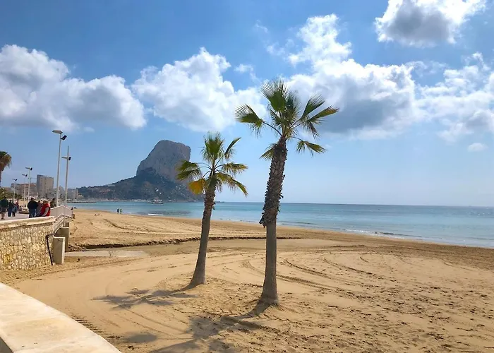 Con Bonitas Vistas Al Mar En La Playa Arenal * Calp